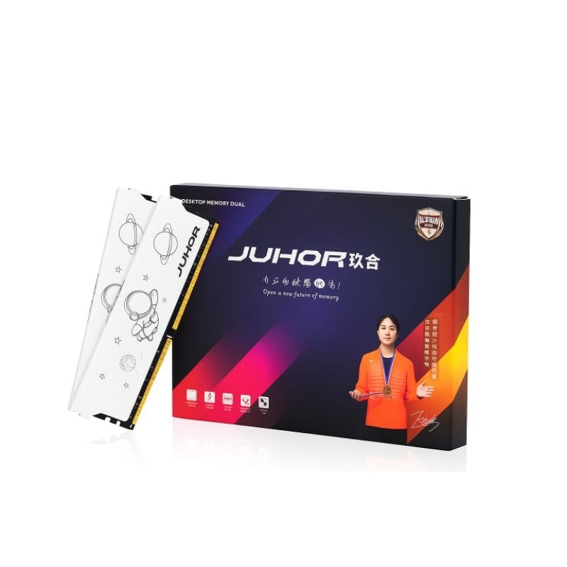 Memoria Ram Gamer Juhor 32gb (2x16gb) Ddr4 3200mhz | Shopee Brasil
