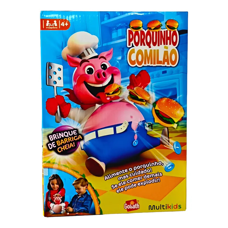 Brinquedo: Jogo Porquinho Comilão | Shopee Brasil