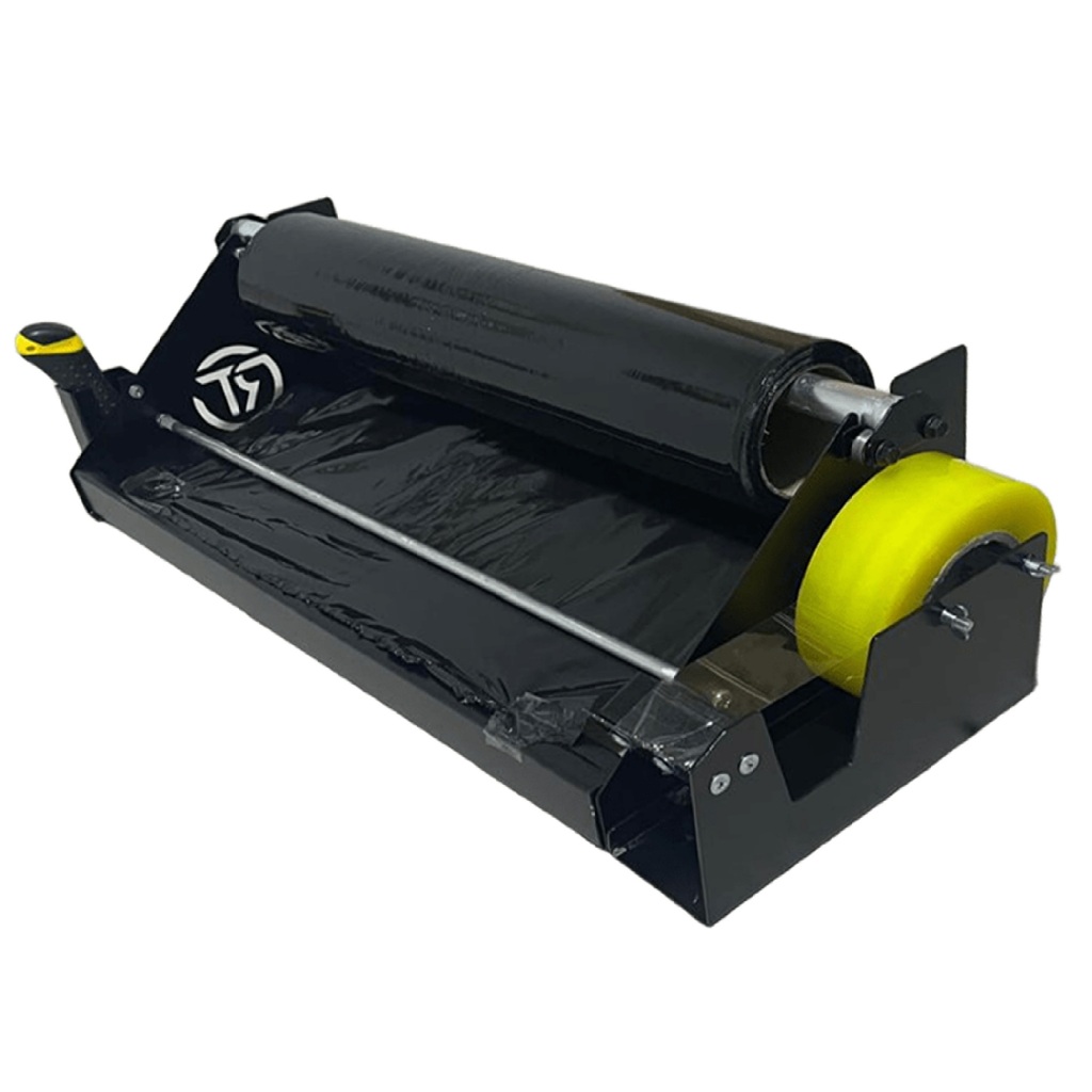 Embaladora Stretch Filme Pvc Kraft Com Suporte Fita Acoplado
