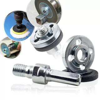 Haste Eixo Suporte Adaptador Universal Disco De Corte Desbaste Rebolo Lixa para Furadeira Parafusadeira Furo