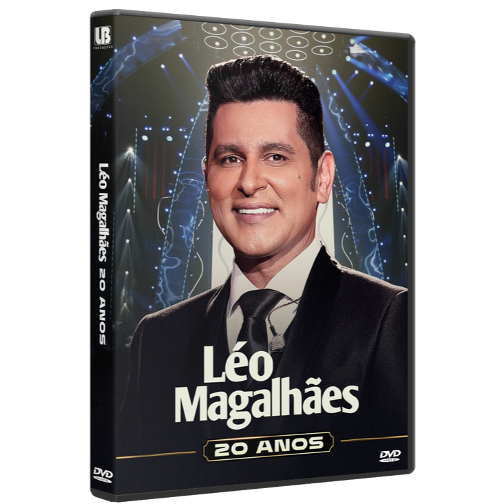 DVD Léo Magalhães - 20 Anos (2025) (DVD-R Autorado) | Shopee Brasil