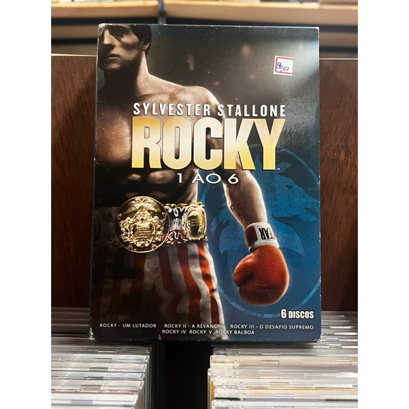 Box DVDs Rocky | Shopee Brasil