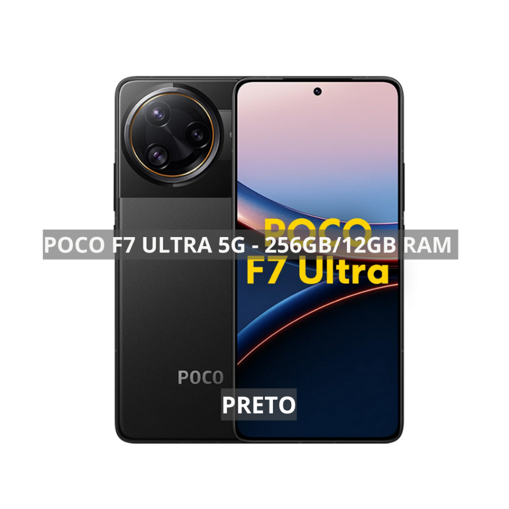 Xiaomi POCO F7 Ultra 5G ,Processador Snapdragon 8 Elite, Câmera