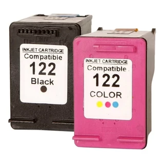 kit de cartuchos 122 preto e colorido para impressora Deskjet 1000 2000 2050 a pronta entrega Barato!