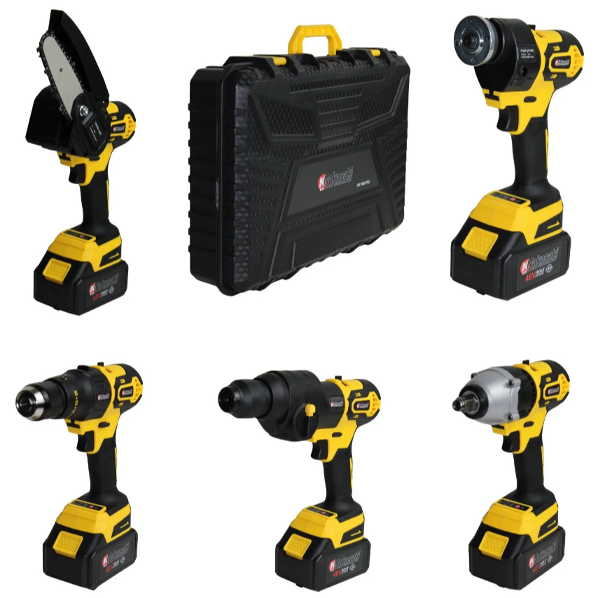 Kit Ferramenta Intercambiável A Bateria 5 Em 1 48v Brushless