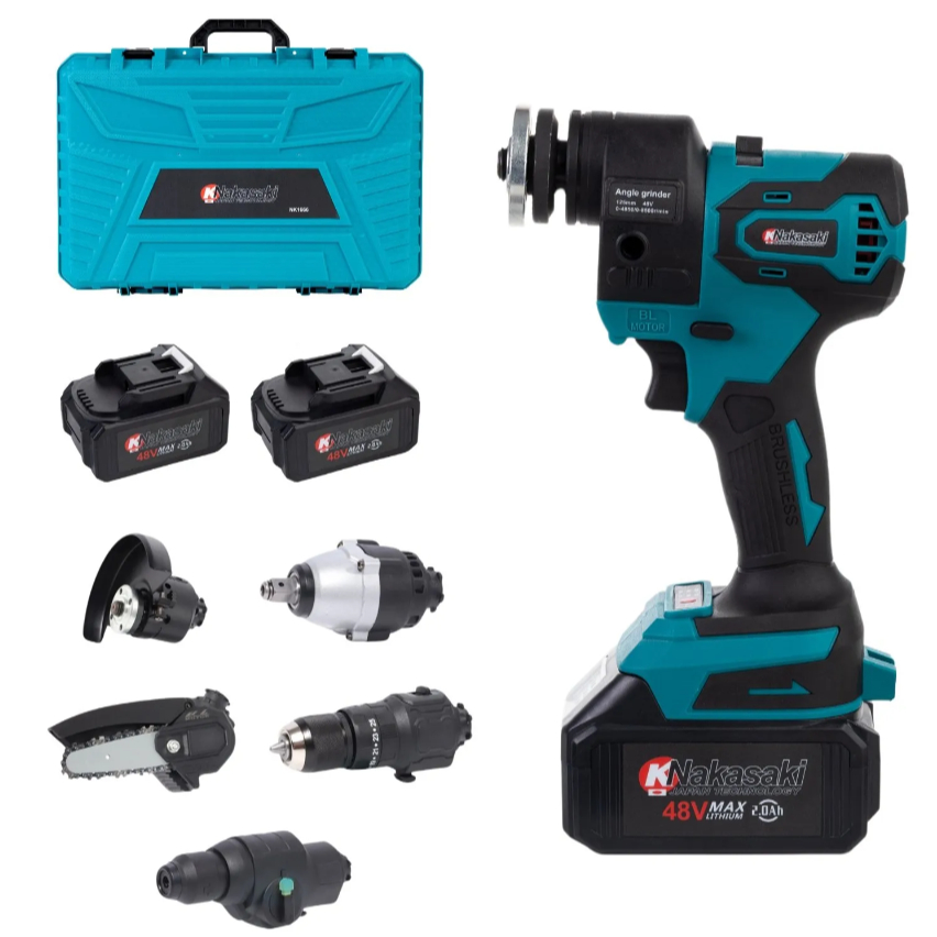 Kit Ferramenta Intercambiável A Bateria 5 Em 1 48v Brushless