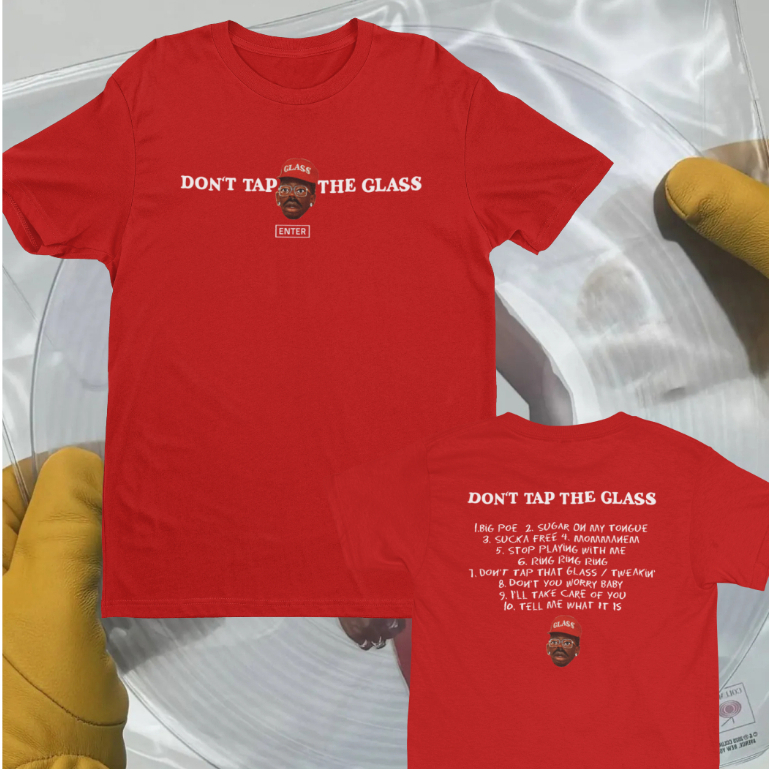 CAMISETA TYLER, THE CREATOR DON'T TAP THE GLASS 100% ALGODÃO