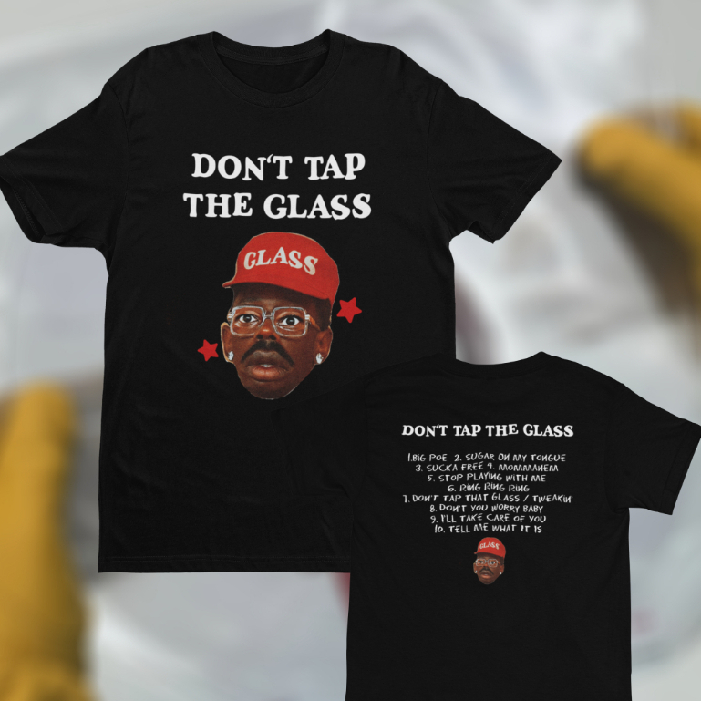 CAMISETA TYLER, THE CREATOR DON'T TAP THE GLASS FACE 100% ALGODÃO