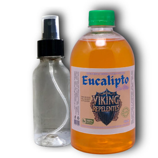 ÓLEO DE EUCALIPTO CONCENTRADO 1x500ML + SPRAY 120ML - REPELENTE