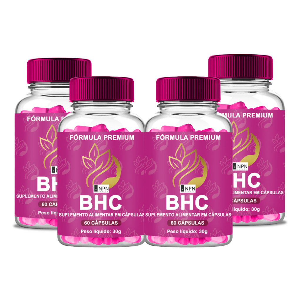 BHC Hair Original 4 Unidades Envio Rápido | Shopee Brasil