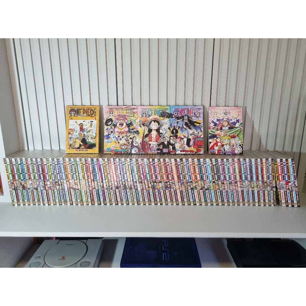 Mangá One Piece 1 ao 110 coleção | Shopee Brasil