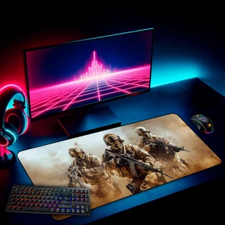 Mouse Pad Gamer Grande Antiderrapante 65x30 70x35 80x35 90x40 90x50 120x60 Cm Borda Costurada em Oferta na Shopee