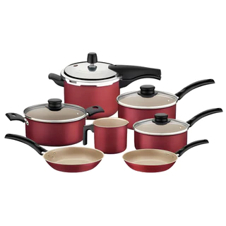 Jogo De Panelas 7 Peças Turim Tramontina Panela De Pressao em Oferta na Shopee