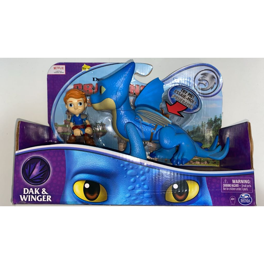 Dragão E Viking - Dragons Rescue Riders - Dak & Winger Sunny | Shopee ...