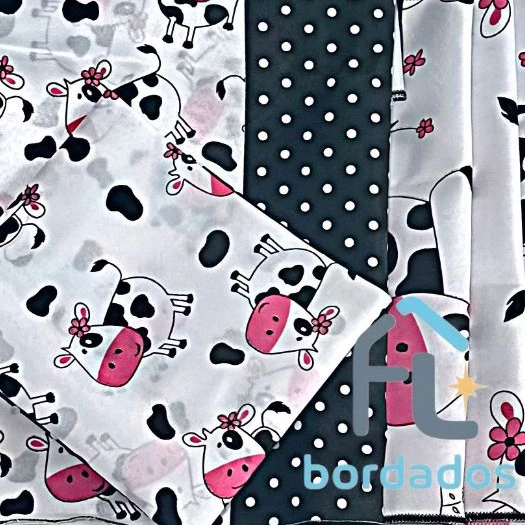 Jogo Americano 6 Peças Estampado Kit De Cozinha 6 Peças Casa Decoração