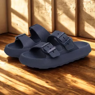 Chinelo Birken Nuvem Slide Unissex Tira Ajustável Moderno Confortável Barata