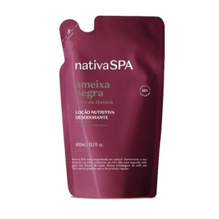 Refil Loção Hidratante Corporal Nativa SPA Ameixa Negra 400ml - O Boticário em Oferta na Shopee
