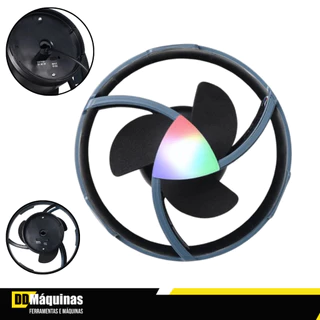 Ventilador Portátil com Lanterna LED 400lm Recarregável USB - Bel em Oferta na Shopee