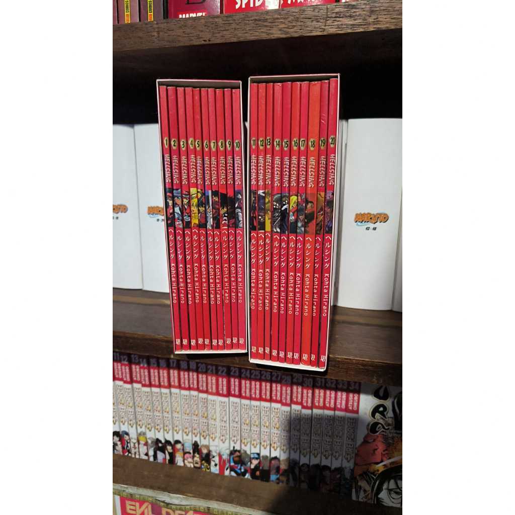 BOX Hellsing Completo Primeira Edição - 1 ao 20 | Shopee Brasil