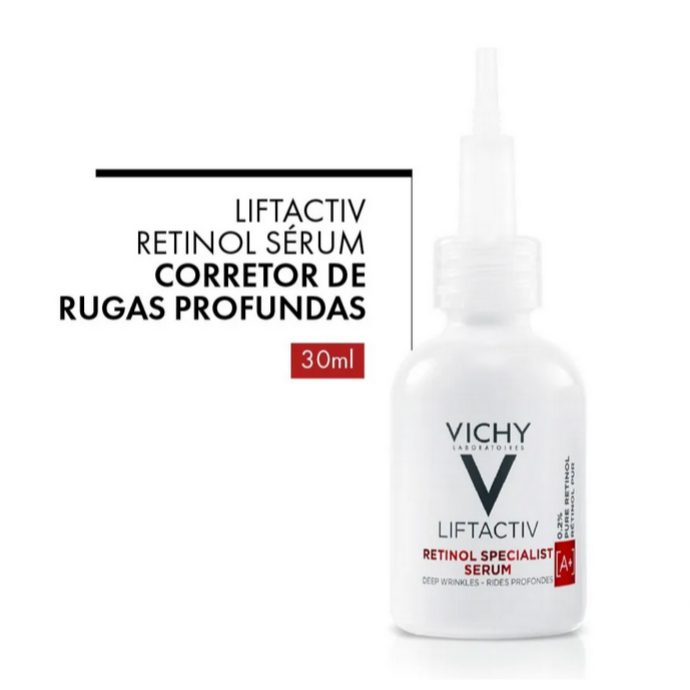 Sérum Liftactiv Retinol Corretor Rugas Profundas 30ml Vichy | Shopee Brasil