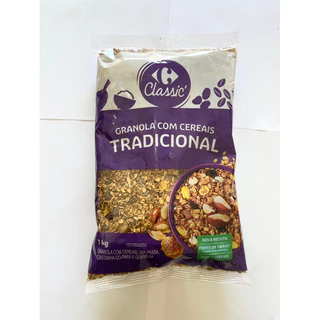 Granola Tradicional com Cereais e Uva Passa 1kg 2kg 4kg - Carrefour