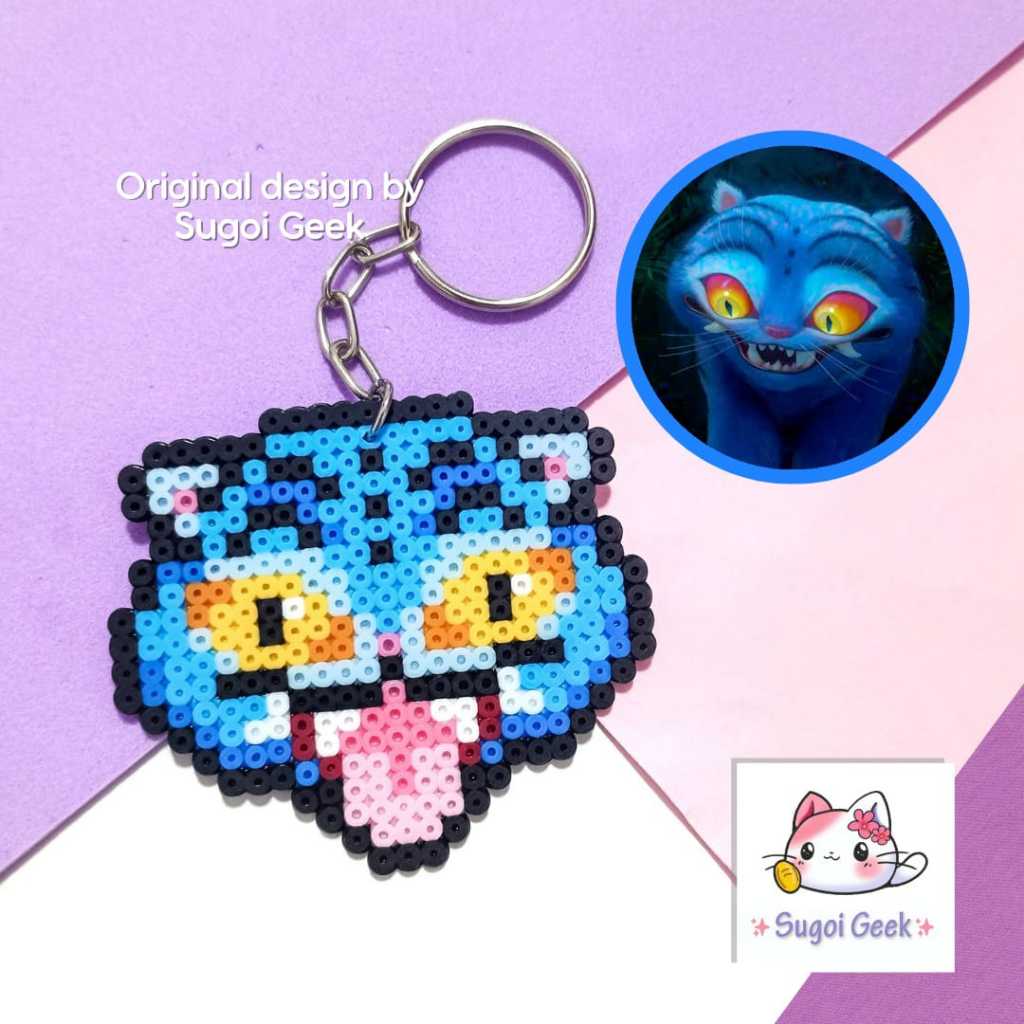 Chaveiro Kpop Demon Hunters Huntrix e Saja Boys Hama Beads Pixel Arte ...