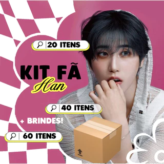 KIT FÃ HAN JISUNG STRAY KIDS PERSONALIZADO - FANMADE - ATÉ 60 ITENS