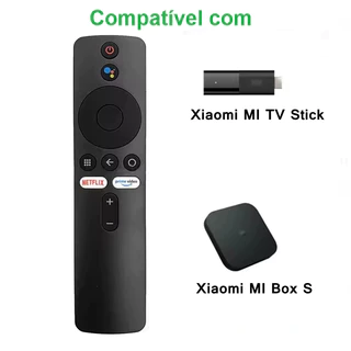 Controle Remoto Mi Box Stick Tv 4k Bluetooth Comando De Voz Para Xiaomi