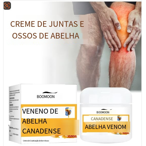 BOOMOON Veneno de Abelha Creme para Articulações Dor de Lomba e Membros ...