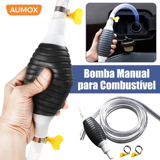 Kit Completo de Bomba de Sucção Manual com 1,5m de Mangueira, Abraçadeira e Válvula - 5 Peças em Oferta na Shopee