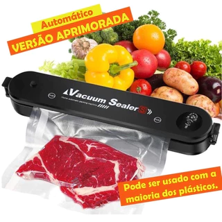 Seladora a vacuo de Alimentos Doméstica  Hermética 110V em Oferta na Shopee
