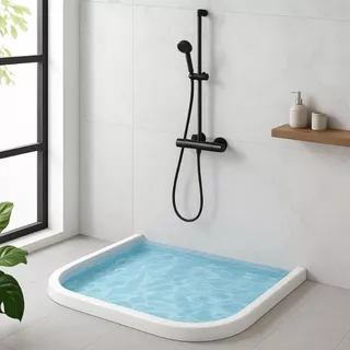 Barreira de Silicone Autoadesiva para Banheiro e Box - 1.5m/3m Disponível