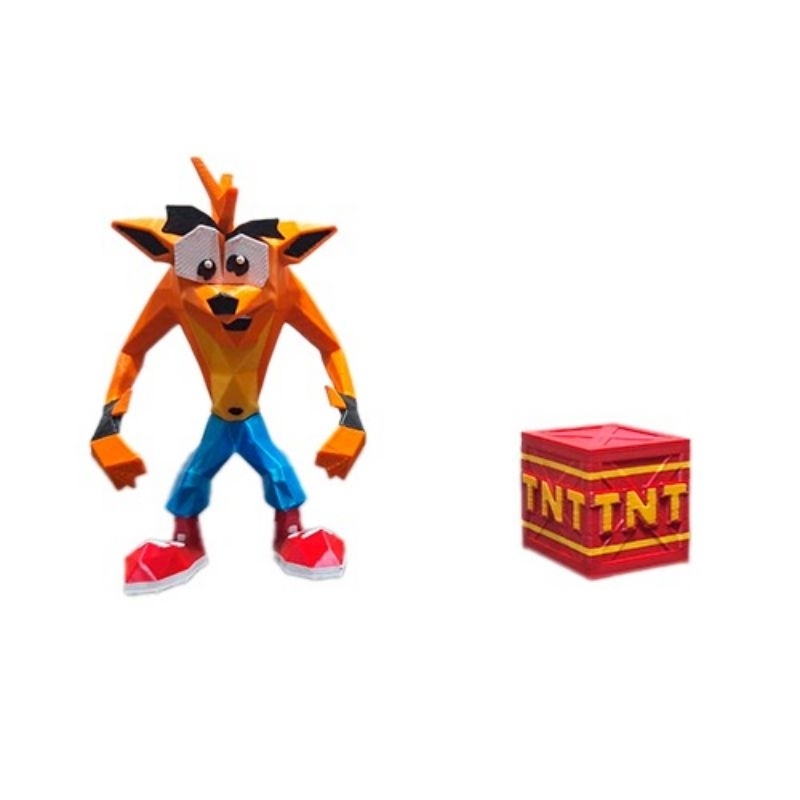 Crash Bandicoot, Boneco Crash Bandicoot acompanha caixa