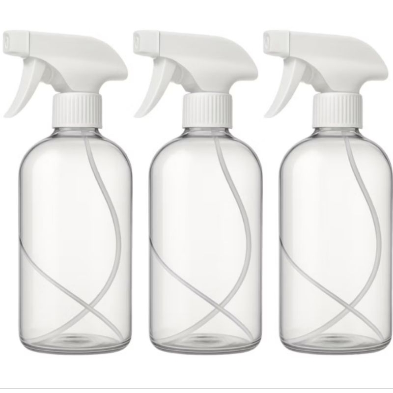 Frasco 500ML C/ Borrifador Pulverizador Válvula Spray Multiuso Casa e Jardim