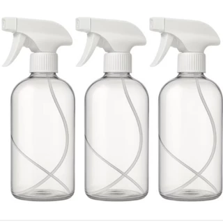 Frasco 500ML C/ Borrifador Pulverizador Válvula Spray Multiuso Casa e Jardim