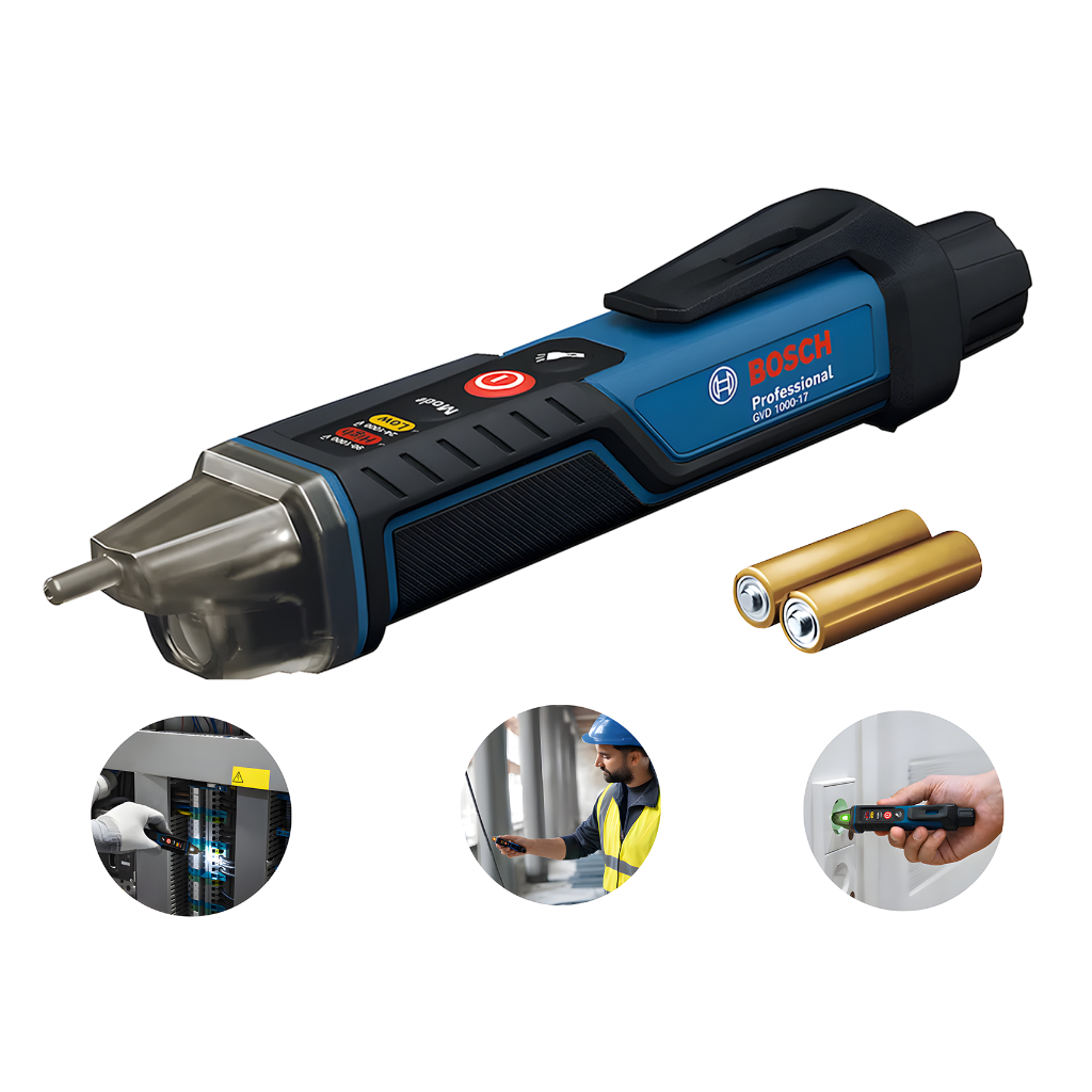 Étui De Protection Rigide Pour Testeur De Tension Bosch GVD 1000-17 - EVA Haute Densité, Poches De Rangement