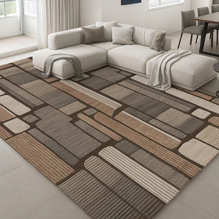 Tapete Antiderrapante Belga Várias Estampas Texfine 1x1,40 Geométrica Orgânica Indiana Etnica Floral Quarto Sala Moderna