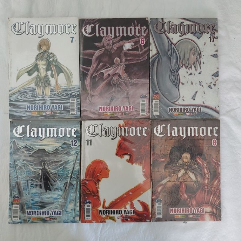 Manga Coleção Completa Claymore 1 Ao 27 | Shopee Brasil