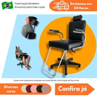 Cadeira regulavel otica oftalmo clínicas optometrista salão cabelereiro transcista sombrancelha lash