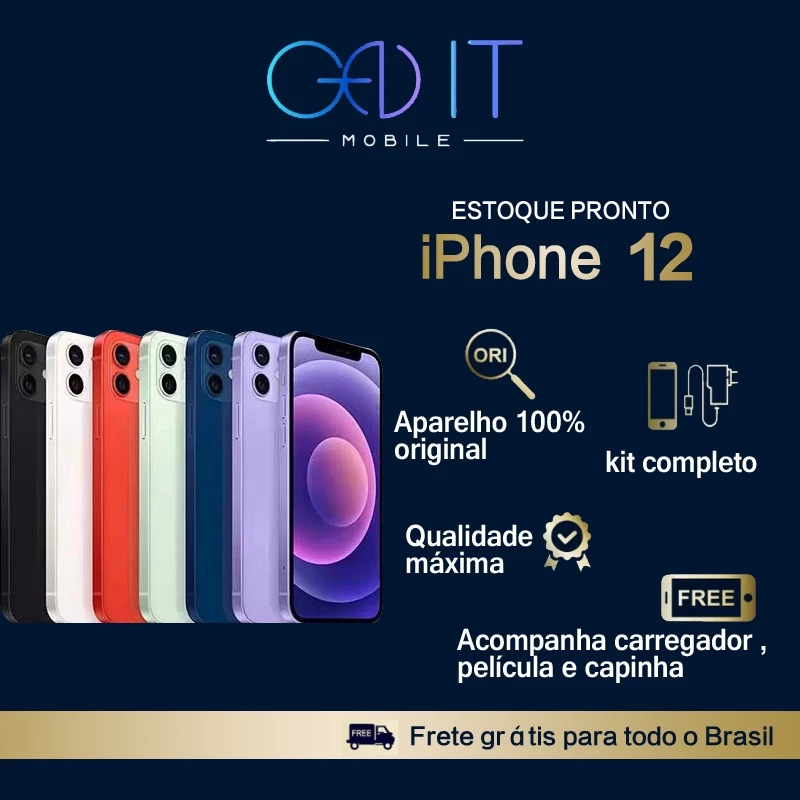 Celular IPhone 128Gb Original Com Garantia (VITRINE)