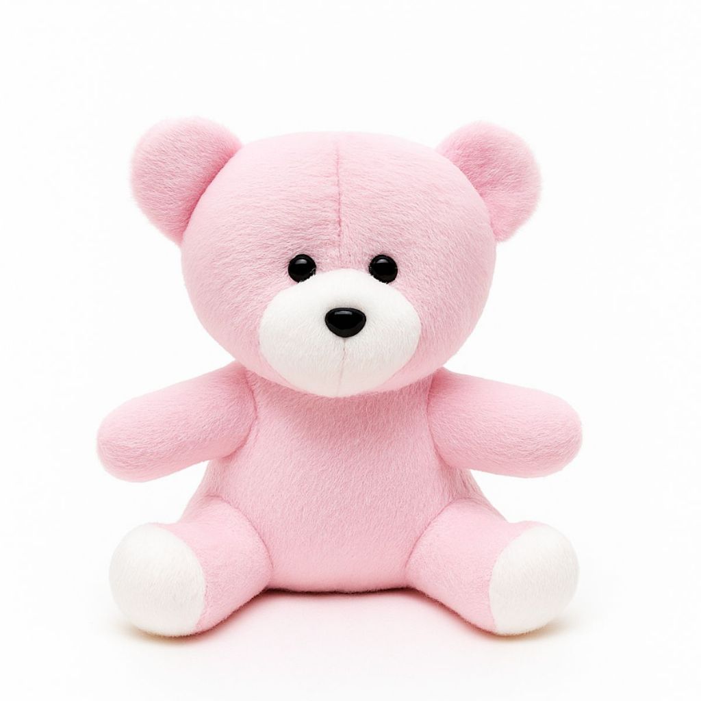 Urso Pelúcia Ted Rosa |Urso Infantil | Pelúcia Rosa Para Presente ...