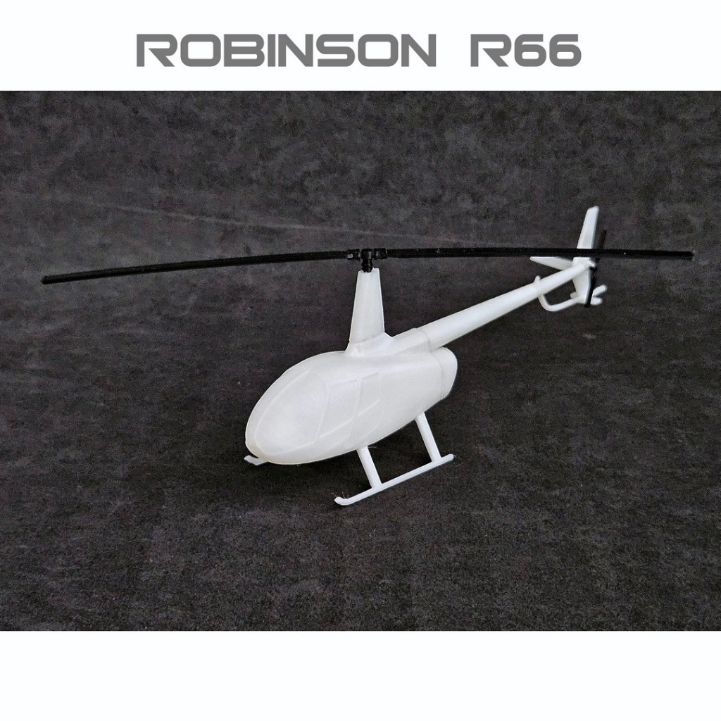 Helicoptero Robinson R66 Escala Plastimodelo | Shopee Brasil