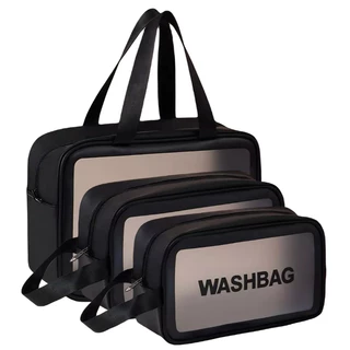 Kit 3 Necessaire Impermeável Washbag Bolsa Organizadora em Oferta na Shopee