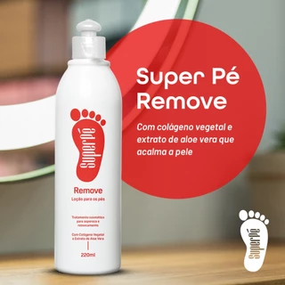 Loção Removedora De Calos E Rachaduras Super Pé 220ml
