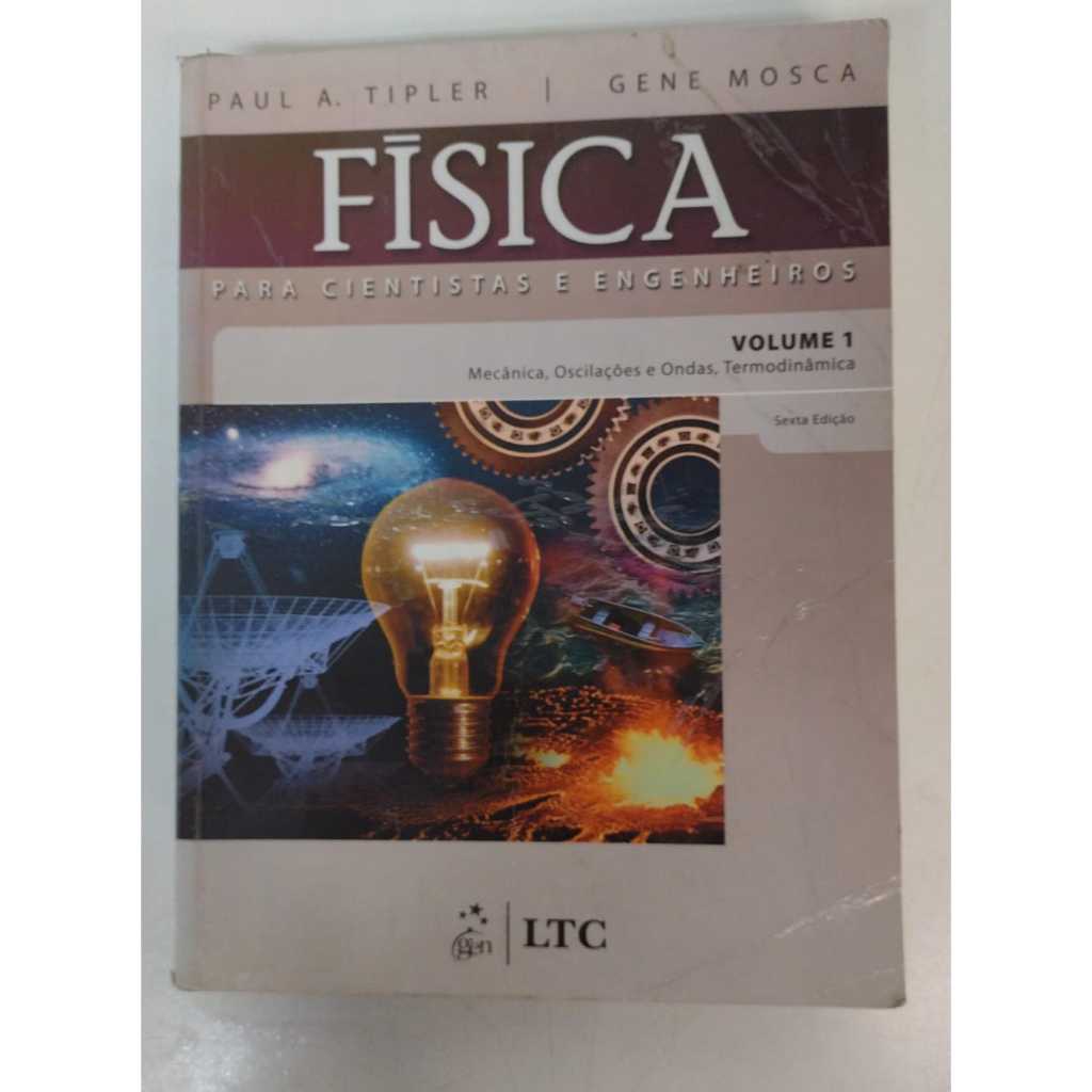 LIVRO Física para cientistas e engenheiros Vol.1 - Autor: Paul A ...