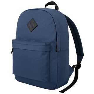 Mochila Escolar Grande Azul 18L Masculina Resistente Casual com Alças Reforçadas e Bolso Lateral