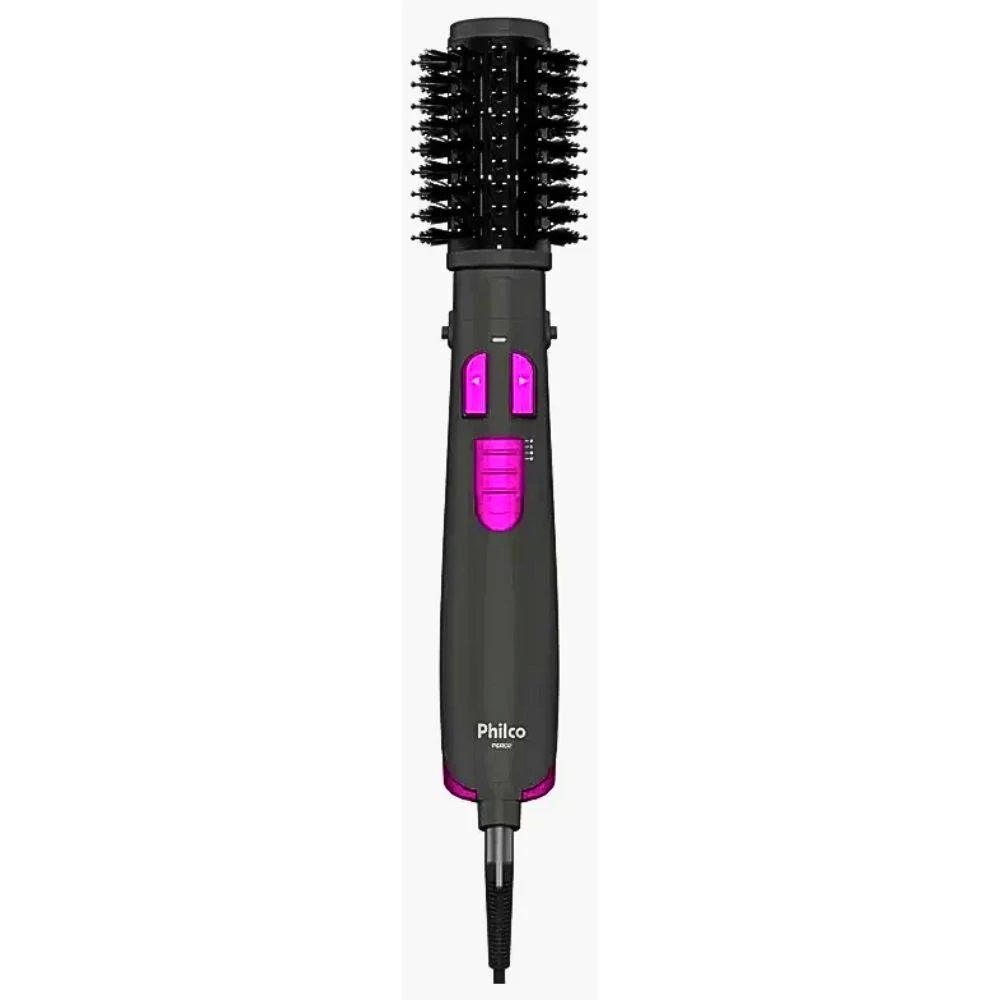 Escova Rotativa Philco PER02 2 em 1 1300W Cinza Bivolt | Shopee Brasil