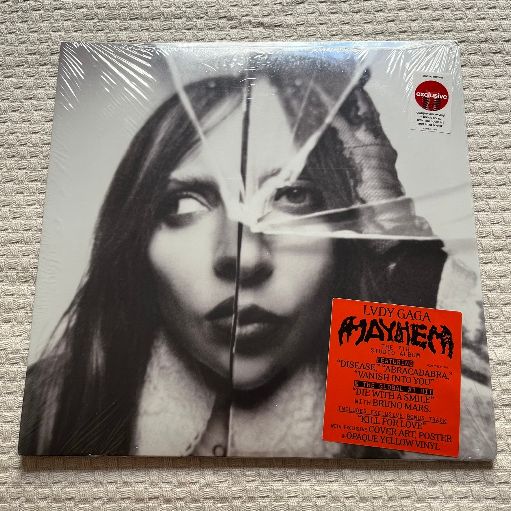 LP Mayhem - Lady gaga (Vinil Duplo Amarelo) Target Exclusive