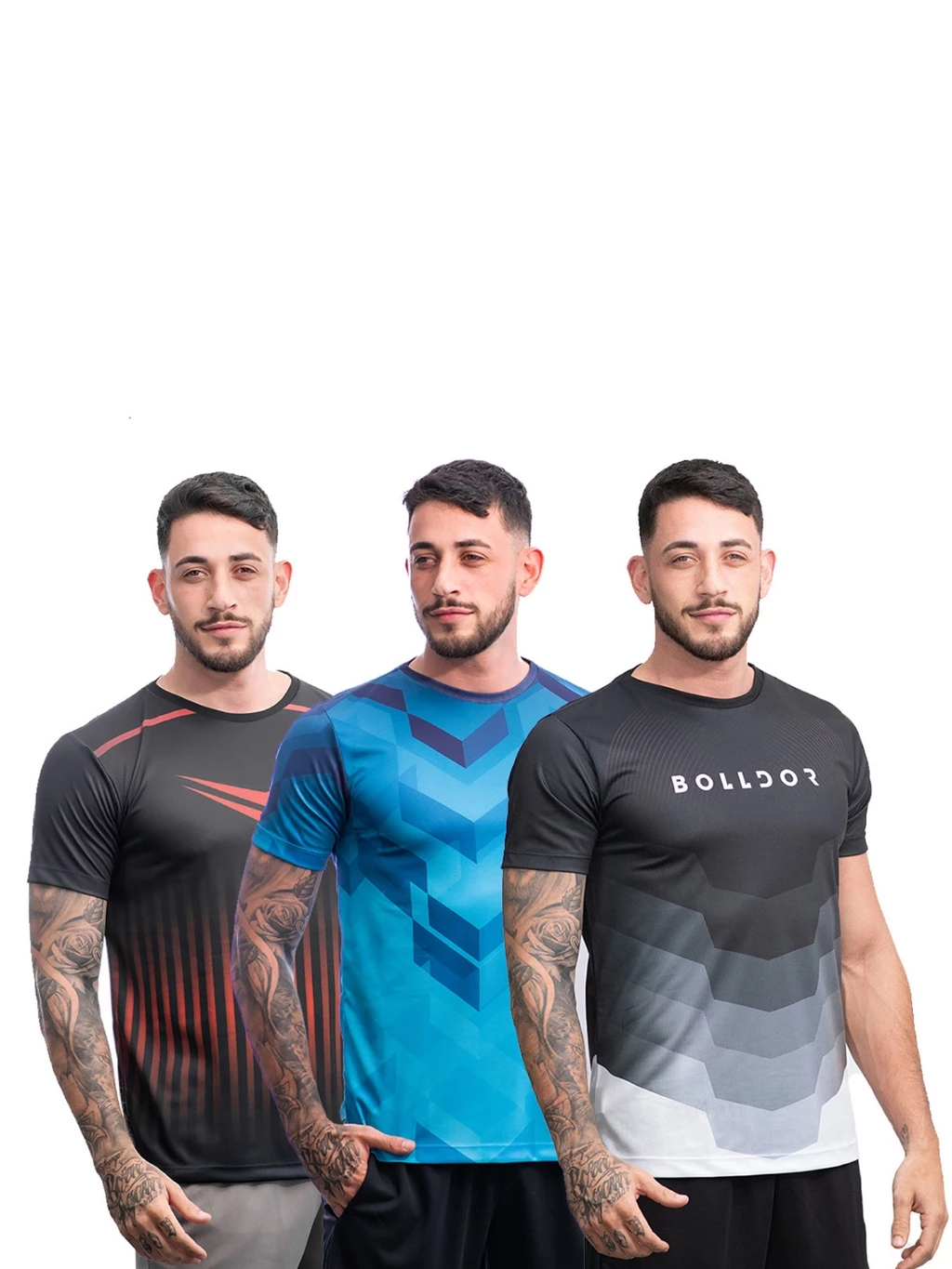 Kit 3 Camisas Dry Fit Masculino