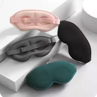 Máscara Tapa Olho Confortável 3D Design Da Asa Do Nariz À Prova De Luz Sem Pressão Material Frio Espuma Macia - PREM em Oferta na Shopee